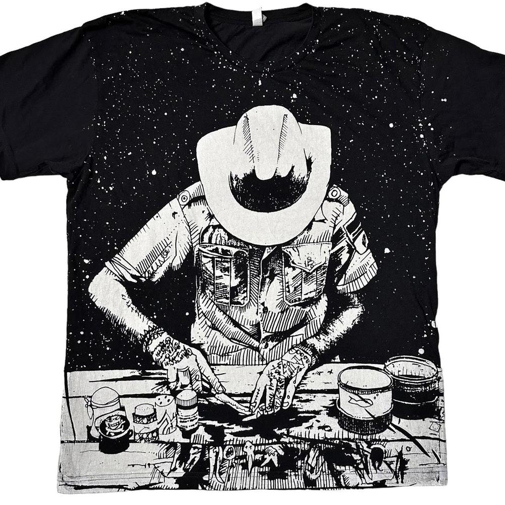 Pinhead Gunpowder Shoot The Moon Graphic T-Shirt Black Mens XL